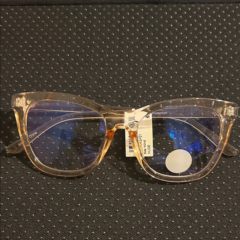 NWT Nordstrom rack oversized cat eye Stylish blue light filtering Glasses